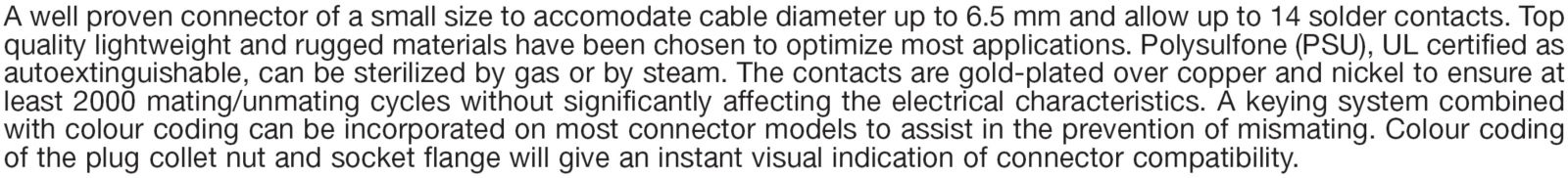 מחברים קונקטורים LEMO REDEL 1P